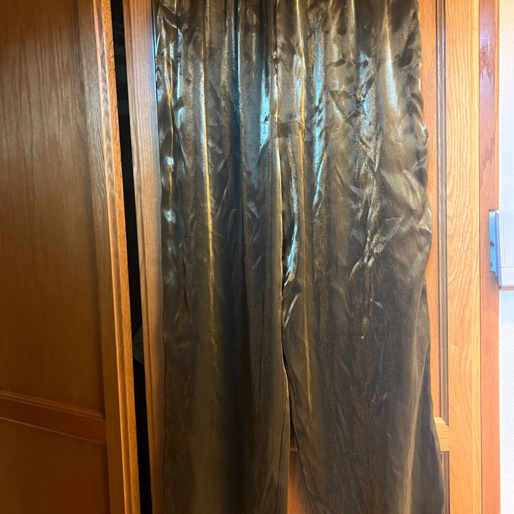 Shiny Metallic Pants